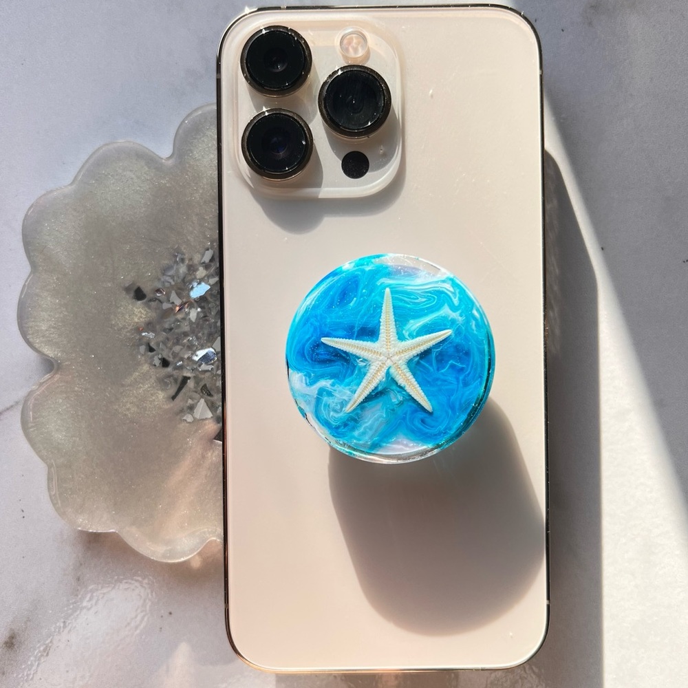 ⭐️Starfish Pop Socket